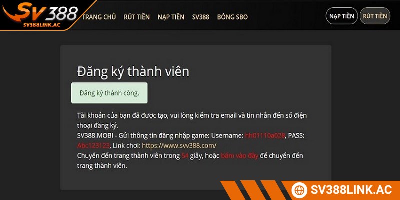 Ghi nhớ một số lưu ý quan trọng để không xảy ra sai sót khi đăng ký SV388