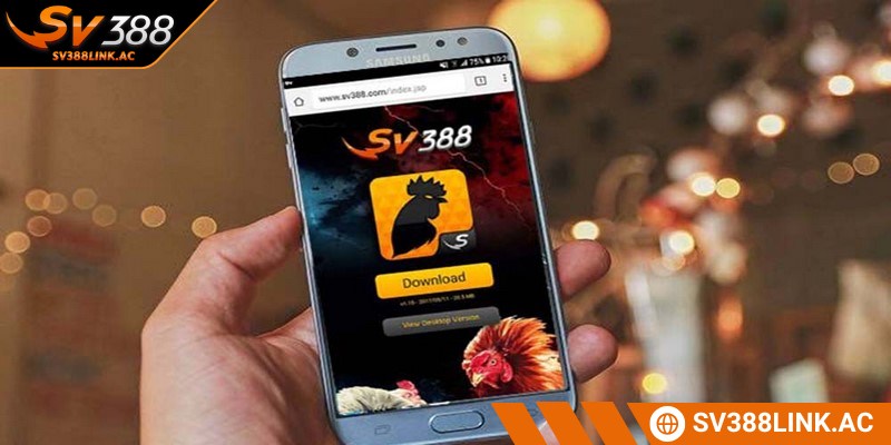 Cài đặt SV388 trên ios không quá phức tạp chỉ với vài bước
